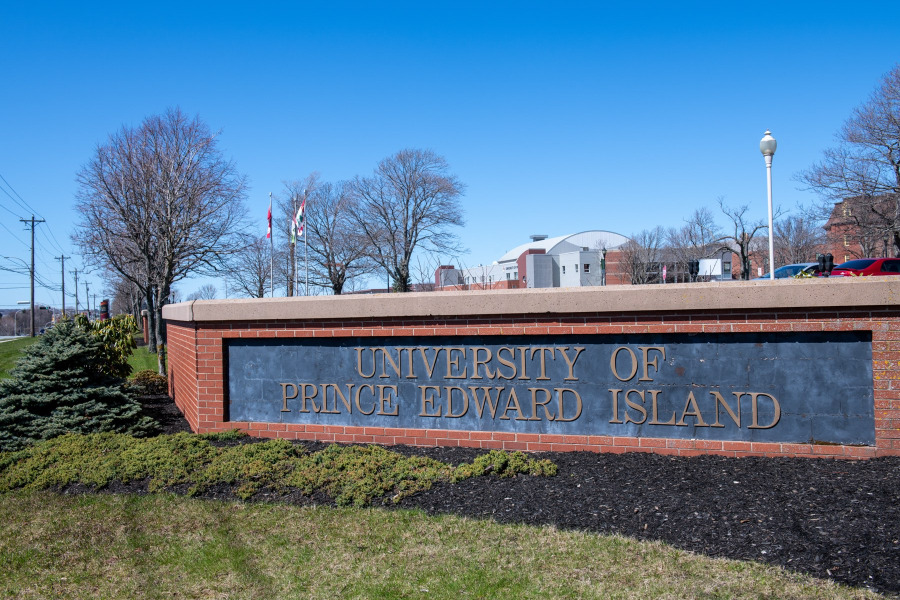 photo of the sign in front of UPEI 