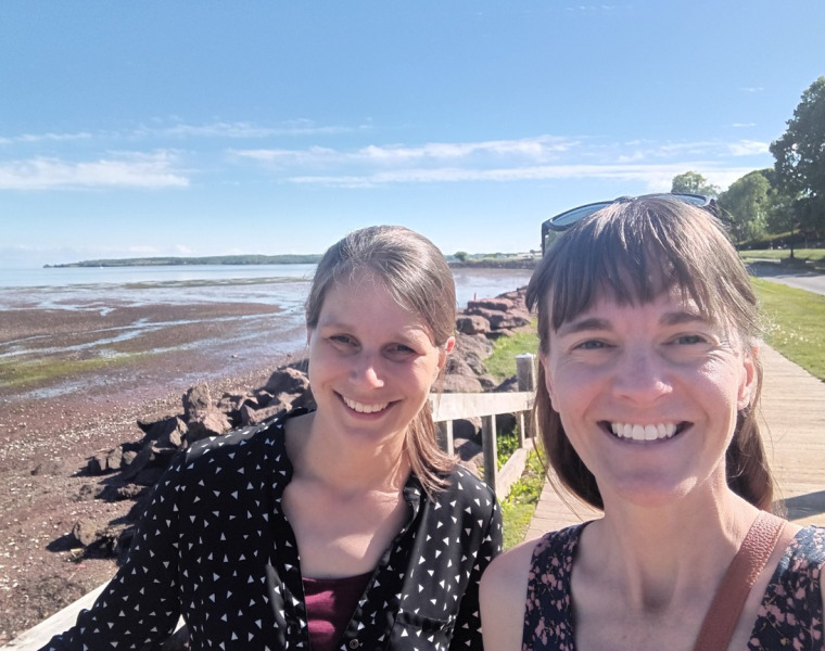 Drs. Caroline Ritter and Katie Koralesky
