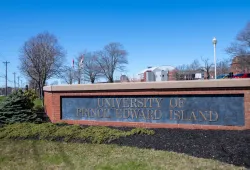 photo of the sign in front of UPEI 